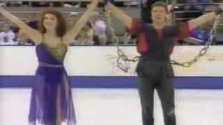 Klimova amp Ponomarenko URS  1991 World Figure Skating Championships Free Dance [upl. by Burchett97]