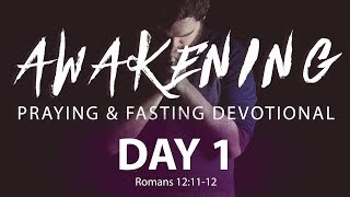 DAY 1  Daniel Fast Devotional  Praying and Fasting [upl. by Ellekram]