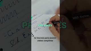 caligrafia caligraphy handwriting caneta writing shorts memes [upl. by Nhojleahcim]