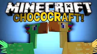 Chococraft  EL MEJOR MOD DE CHOCOBOS VOLADORES  MINECRAFT REVIEW 1201 [upl. by Danielle16]