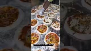 Pizza 🍕 street food pizza indianpizza streetpizza vegpizzarecipe pizzalover delhistreetpizza [upl. by Inesita]