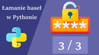 33 Łamanie haseł w Python  Kolory i test programu [upl. by Rea669]