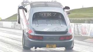 Toyota MR2 Huge Wheelie at Santa Pod [upl. by Florida]