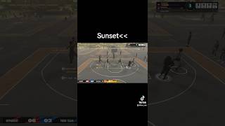 PLAYMAKING GLASSCLEANER TAKES OVER SUNSET🏝️🔥‼️ nba2k25 virals shorts subscribe like share [upl. by Airdnas]