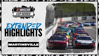 NASCAR Overtime decides Martinsville  Extended Highlights  NASCAR Cup Series [upl. by Corwun]