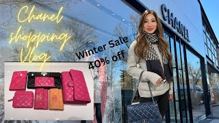 Chanel Winter Sale I Chanel Shopping Vlog 2024 I Chanel 24C Cruise Collections I New in Bags [upl. by Arihsay]