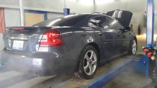 2008 Grand Prix GXP on ZZPerformance Dyno [upl. by Suhploda]