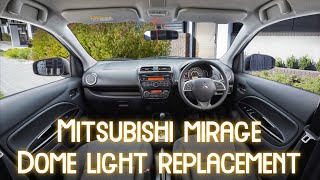 Mitsubishi Mirage Dome Light Replacement [upl. by Adnolehs]