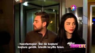 MURAT DALKILIÇ MERVE BOLUĞUR STAR LİFE KAMERALARINA YAKALANDI [upl. by Litsyrk945]