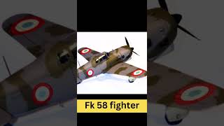 Fk 58 fighter jet  Some Facts 101  Power  Characteristics viralvideo [upl. by Dorella]