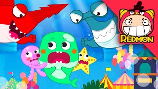 Baby whale song  Animal Songs  Nursery rhymes  REDMON [upl. by Emina]