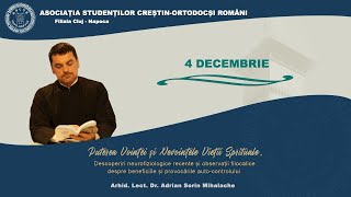 „Puterea voinței și nevoințele vieții spirituale” Arhid Lect Sorin Mihalache [upl. by Aneala538]