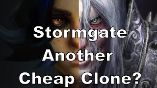 Stormgate When Inspiration Overshadows Originality rts stormgate starcraft warcraft aitsz [upl. by Kittie]