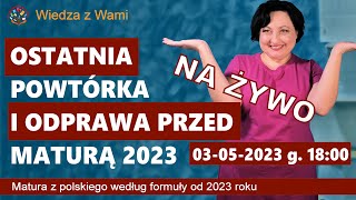 Ostatnia powtórka przed maturą z polskiego odprawa [upl. by Magen]