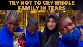 Kenyan Nanny Rosie Goes Viral As Arab Family She Was Working For Left In Tears Saying Goodbye 🥺 [upl. by Wildee]