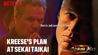 Cobra Kai Season 6 Part 2  JOHN KREESES PLANS EXPOSED [upl. by Adnir]