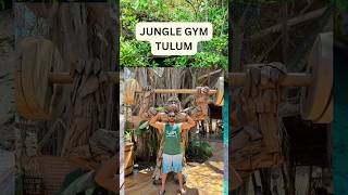 Lifting in Paradise Tulum Jungle Gym Experience 💪🏻😍 tulum gym [upl. by Alfonzo]