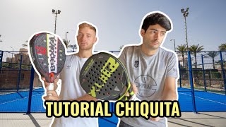 LA quotCHIQUITAquot  TUTORIAL PADEL  Tre esercizi per MIGLIORARE la tua CHIQUITA [upl. by Johan]