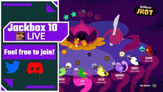 More Jackbox party pack 10  Live feel free to join [upl. by Zasuwa441]