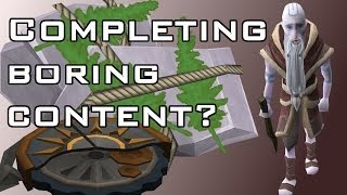 Missing items to start Sagas Completing boring content  RuneScape 3 [upl. by Nyladgam848]