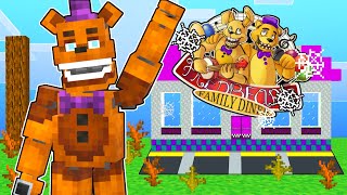 Rebuilding An ABANDONED FNAF 4 Family Diner In Minecraft [upl. by Riaj]