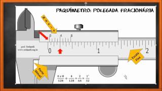 Como fazer a leitura do paquímetro 005mm [upl. by Krever]