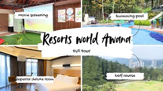 Resorts World Awana Genting Highland Malaysia  Full tour amp review [upl. by Ssidnak]