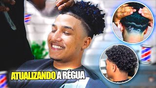 MEU CORTE DE CABELO ATUALIZADO PASSO A PASSO VLOG [upl. by Nede]