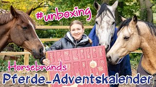 Lia amp Alfi  Unboxing Horsebrands Adventskalender 2021 [upl. by Chow52]