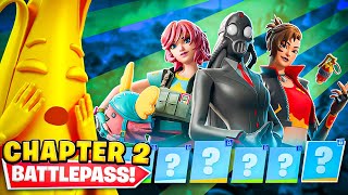 NEW Fortnite CHAPTER 2  REMIX BATTLE PASS REACTION Full Showcase [upl. by Fionna]