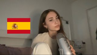 ASMR in Spanish 🇪🇸 reading trigger words [upl. by Meeharbi]