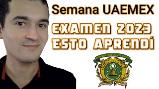 Examen de admisión UAEMex 2023  ESTO APRENDÍ  Profe Cristian [upl. by Emoryt823]