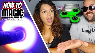 6 Magic Fidget Spinner Tricks [upl. by Verras393]