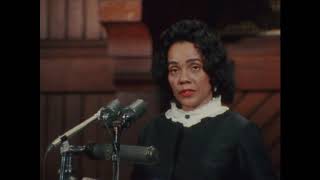 Coretta Scott King speaks at Harvard’s Class Day in 1968 [upl. by Silsbye]