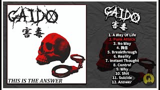 GAIDO 害毒  This Is The Answer Kumamoto Hardcore Black Konflik Records 2024 Full Album [upl. by Chang698]