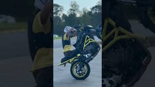 Yamaha FZ07 Wheelies [upl. by Terle]