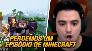 FELIPE NETO PERDEU UM EPISÓDIO INTEIRO NO MINECRAFT  Cortes Netotoso [upl. by Ahsilef]