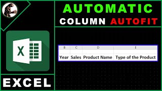 How to Autofit the Column in Excel [upl. by Dedrick]