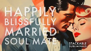 HAPPILY BLISSFULLY MARRIED Subliminals  639 hz Theta Waves  Melodic White Noise IYou amp ASK [upl. by Aronoel559]