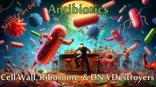 Antibiotics  Ribosome amp DNARNA Inhibitors amp Summary Recorded LIVE  Part 04 of 06 [upl. by Lennie]