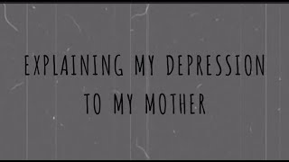 Explaining my depression to my mother  By Sabrina Benaim  Audio  Spoken Poetry [upl. by Gautier]