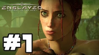 Enslaved Odyssey to the West  Gameplay Walkthrough Part 1  Chapter 1 The Escape HD Xbox 360 PS3 [upl. by Neely537]