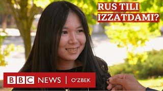 Oʻzbekistonda hamma oʻzbek tilini bilishi shartmi  BBC News Ozbek [upl. by Jentoft]