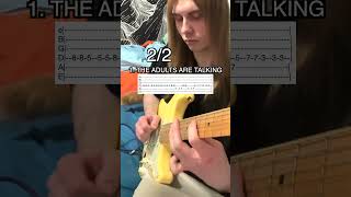 5 Iconic The Strokes Guitar Riffs With Tabs [upl. by Robina]