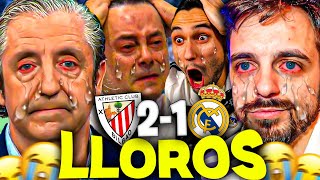 😂LOS MEJORES LLOROS DE LA CAVERNA al ATHLETIC 21 REAL MADRID · Roncero JKCLife ByDiegoX10 [upl. by Yllier]