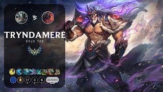 Tryndamere Top vs Aatrox  EUW Challenger Patch 145 [upl. by Ameerak858]