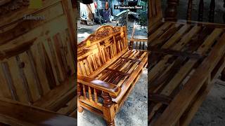 amazing wood sofa woodworkers Tamil [upl. by Obadiah302]