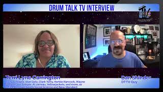 Terri Lyne Carrington Interview on Drum Talk TV [upl. by Waechter]