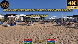 African Princess Beach Hotel amp Kotu Beach Virtual Walking Tour In The Gambia Weat Africa [upl. by Zullo]