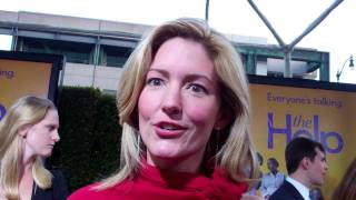 Kathryn Stockett at quotThe Helpquot premiere [upl. by Araec]